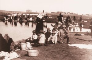 Photo: Scene from a concentration camp during the South African War, War Museum Photo Collection 