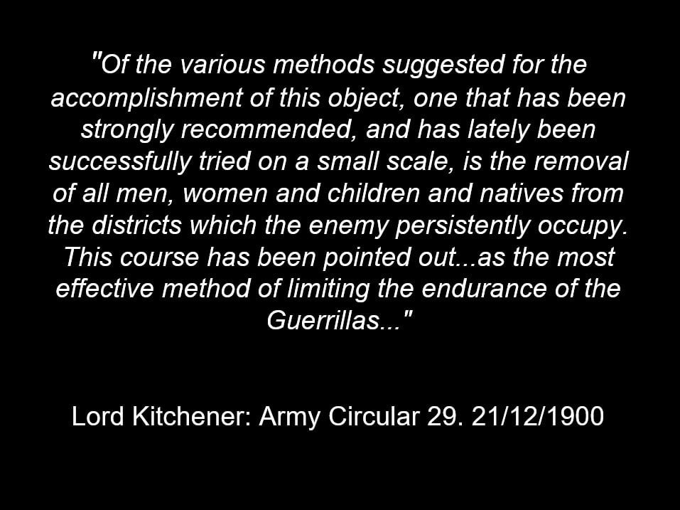 Description of Lord Kitchener army circular 1900